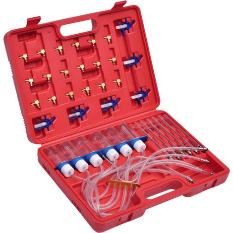 Kit testeur injecteur débitmètre adaptateur ensemble testeur de fuite commun testeur testeur (1/5)