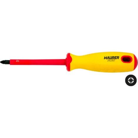 CACCIAVITE ISOLANTE POZIDRIV MAURER PLUS PZ3X 150 - CF. SU PLACCHETTA