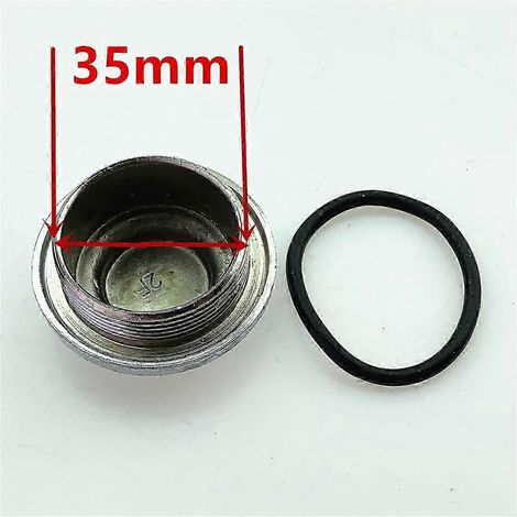 Bouchon de vidange d'huile pour moto, scooter et cyclomoteur (17 mm, 35 mm, 29 mm, 24 mm) - Lot de 2 (1/5)