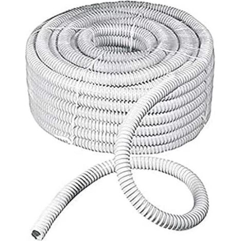 Guaina spiralata flessibile Ø25 mm 30 m grigia pvc autoestinguente elettrocanali ecgfe25 (1/2)