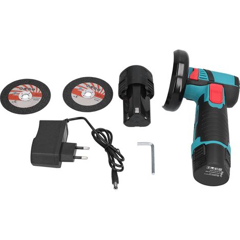 Meuleuse d'angle électrique portable sans balais pour la décoration intérieure, prise UE, 100-240 V CA (1/5)
