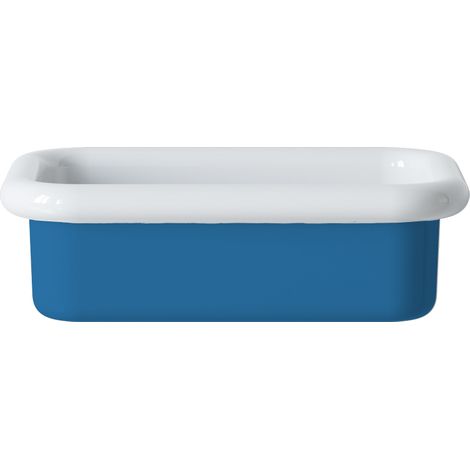 Lavabo retro de cerámica para colocar sobre encimera, 60 cm - True Colors Lite - Azul cielo (1/4)