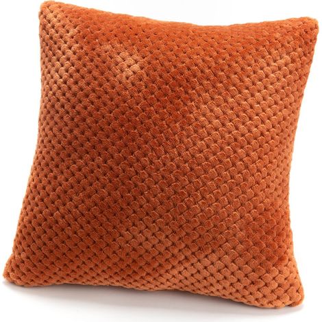 Amadeus - Coussin Damier Terracotta 40x40 (1/3)