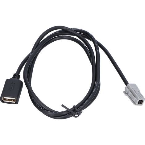 Adattatore cavo di ingresso audio AUX USB MP3, accessorio per auto per Camry/Hybrid/Prius/RAV4/Sequoia (1/5)