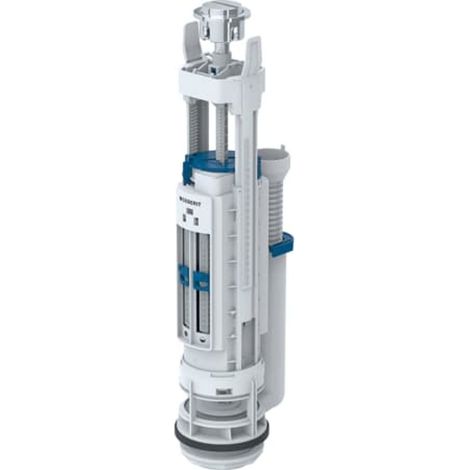 Geberit - Válvula de desagüe Impuls 290, descarga doble, cromo brillante 282.350.21.2