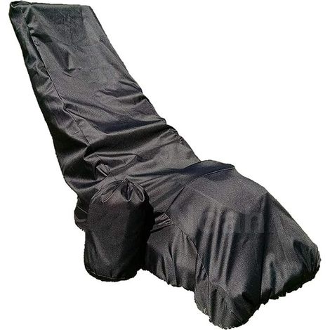 Housse de tondeuse à gazon imperméable Delux Tissu de qualité marine 600D très résistant. Ajustement universel. jusqu'à 72 avec sac de rangement à cordon. (1/4)