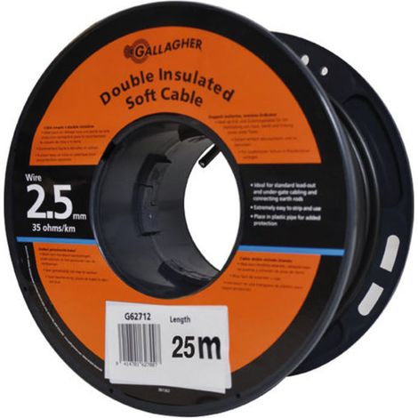 Erdungskabel 2,5 mm² flexibel, Rolle à 25 m