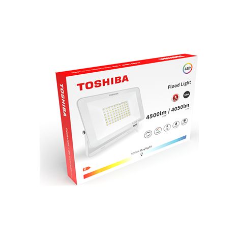 PROYECTOR LED TOSHIBA 30W 6500K IP65 - BLANCO