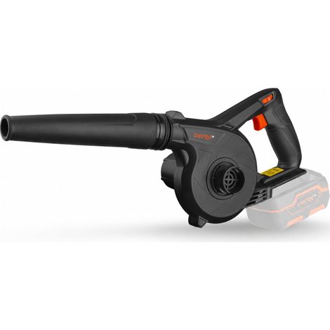 Soplador de Hojas a Batería DVB-200 Dnipro-M, Ligero de 1 kg, hasta 240 km/h de Potencia, Ecosistema 20V, Sin Batería ni Cargador, para Hojas y Jardín (1/5)
