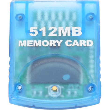 Carte Mémoire Haute Vitesse 512MB pour Nintendo Wii et GameCube, Compatible Plug & Play (1/5)