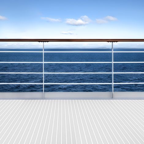 Tapis de sol EVA imitation teck pour bateau 240x90cm gris (1/5)