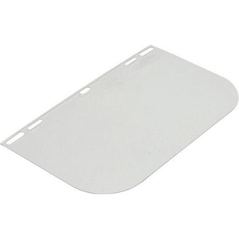 Écran visière en polycarbonate transparent 20x3cm 2188-v steelpro