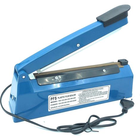 Machine à sceller à chaud pour sacs et sacs 200 mm Machine d'étanchéité en plastique (1/5)