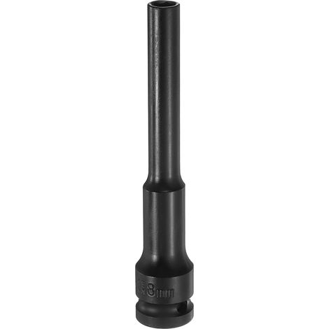 Clé Chocs Paroi Mince Profonde 8mm Métrique 6 Points Noir (1/5)