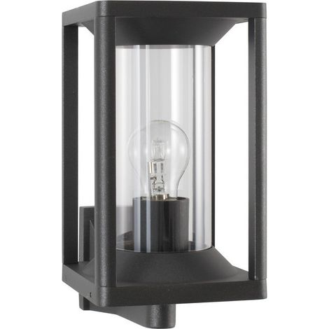 Merano Baddeck Lanterne murale d'extérieur en aluminium anthracite, LED E27 IP65