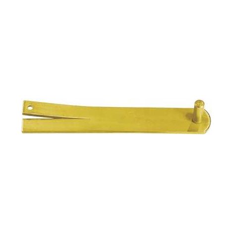 DOMAX Stifthalter für Wandmontage 255x40x4mm fi 16 ZINK