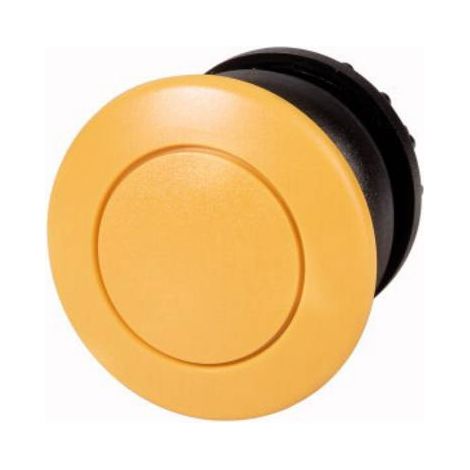 Bouton-poussoir ' coup de poing ' jaune à accrochage EATON M22S-DRP-Y (1/2)