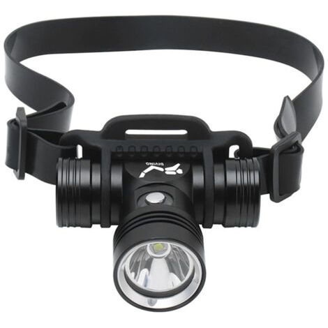 Lampada subacquea impermeabile, ricaricabile con classe di protezione IPX8 (1/5)