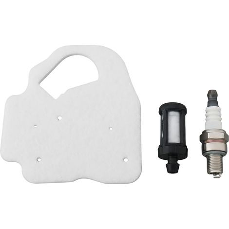Wartungsset für Kettensägen: Luftfilter, Kraftstofffilter, Zündkerze 1148, 141, 1700. Passend für Stihl MS162 und MS172.