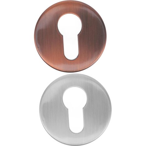 Cache, serrure en acier inoxydable marron pour portes (1/5)