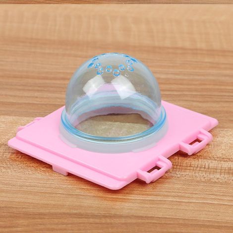Labyrinthe modulaire pour hamster, cage pour petits animaux, tunnel, accessoires de villa, montage facile, salle de bain extérieure, sauna (voir photo) Tuyau rose 1 + panneaux roses 2 + bouchon rose 1 (1/5)
