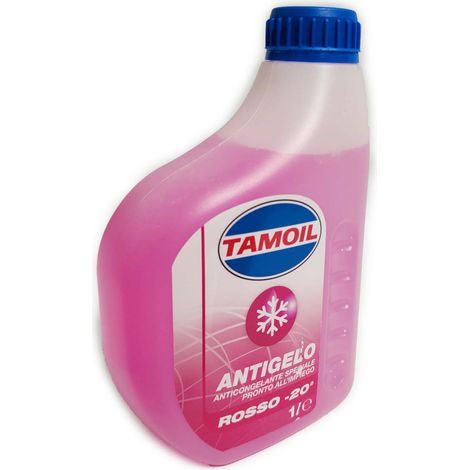 LIQUIDO ANTIGELO -20° 'TAMOIL' lt. 1 - rosso (1/2)