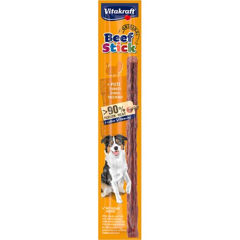Alimento Stick Cane Gusto Tacchino Vitakraft Beef Stick