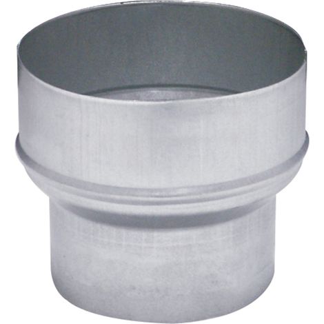 Réduction conique 150/125 mm – Raccord VMC mâle pour conduits flexibles diamètre 100 mm – Conception précise pour distribution d'air chaud – Isotip Joncoux