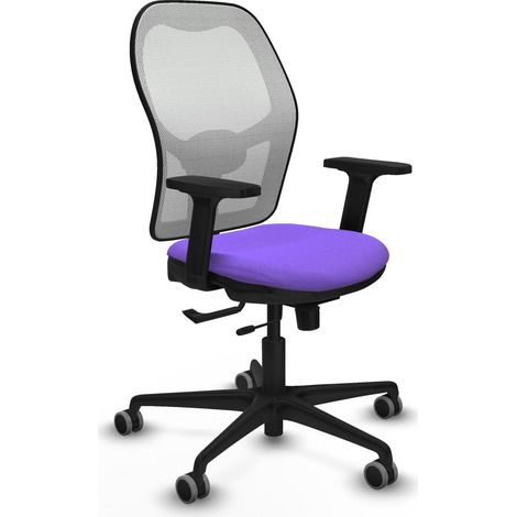 Chaise ergonomique piqueras y crespo Jorquera noir accoudoirs ajustables (1/2)