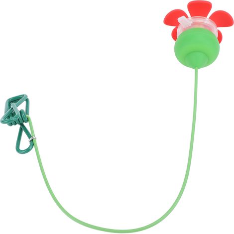 Chapeau mangeoire pour colibris, fleur mignonne, tige Flexible, vue rapprochée, Clip oiseau pour enfants et adultes (1/5)