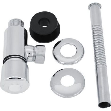 Valve de chasse d'eau en alliage de Zinc, Durable, bureau, htel, salle de bains, toilettes, outil de chasse à pression manuelle (1/5)