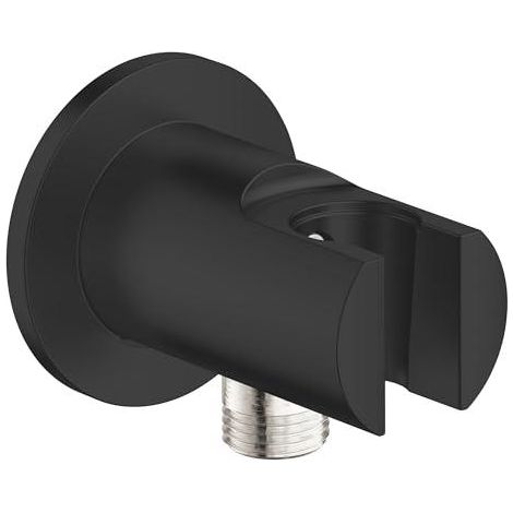 Grohe Vitalio QuickFix Codo de Ducha Negro Mate