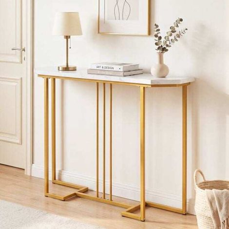 110 x 30 x 91 cm console d'entrée étroite, table de couloir pour hall, derrière canapé (1/5)