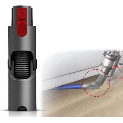 Quick-release lower adapter compatible with Dyson V7, V8, V10 and V11 vacuum cleaners, short-reach adapter, replacement upper adapter (1/4)