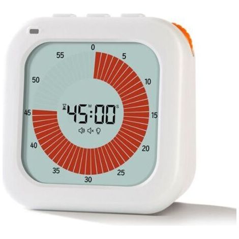 BUNTHAUS Minuteur Cuisine Minuteur Enfant, Compte à rebours de 60 Minutes Minuteur Visuel Enfant, Silencieux Outil de Gestion du Temps pour Cuisine, Salle de Classe, Réunions