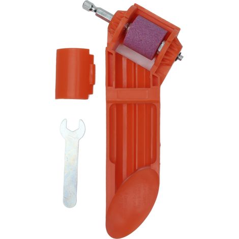 Affûteuse de forets portable pour perceuses à main, outil d'affûtage pour meules de 2,0 à 12,5 mm, orange