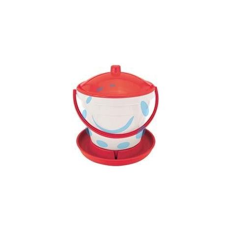 ABBEVERATOIO SERBATOIO RAPID CLEAN PER POLLI - lt.12, cm.36x36x69h