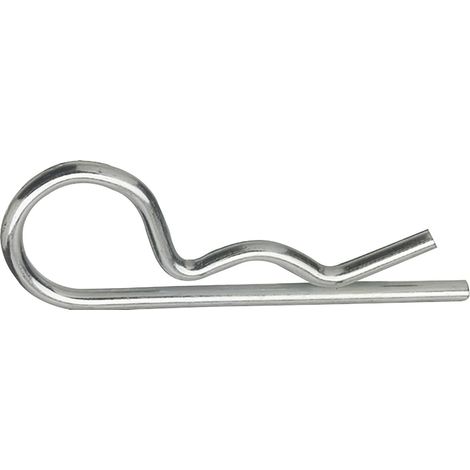 Federstecker Sicherungssplint einfach Federsplint 2x50mm DIN11024 Stahl verzinkt
