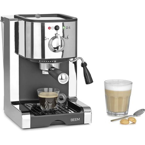 Machine à espresso à porte-filtre  Pour des capsules, de la poudre (1/5)