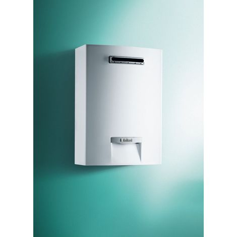 Gasdurchlauferhitzer Vaillant outsideMAG 15 L/min, weiß