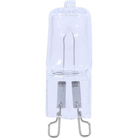 10 ampoules G9 40W JCD verre clair halogène 220V, lot de 10, éclairage durable et économique (1/5)