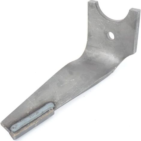 Denti per erpice rotante, 2 piastre in metallo duro, lato destro, L=315 mm, adatti per Kuhn, Kramp KE0714C2
