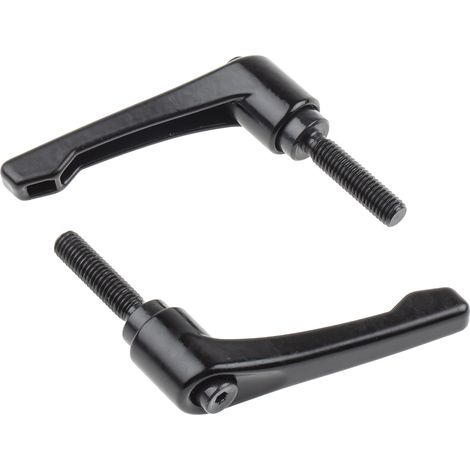 Levier de serrage RS PRO, , filetage M8, Mâle L. 32mm ( Prix pour Paquet de 2 )