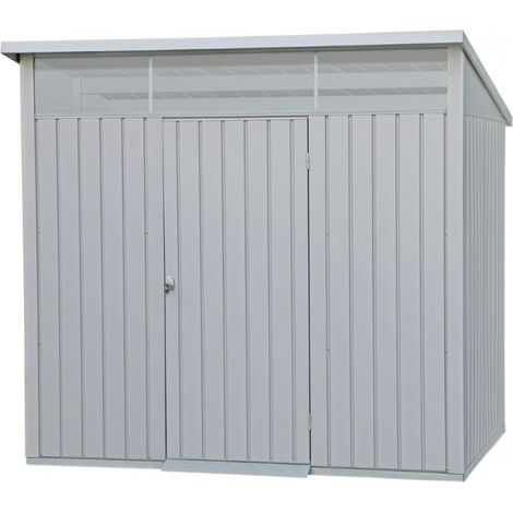 Casetta da Giardino per Attrezzi con Lucernario Box in Metallo 250x180 (1/5)
