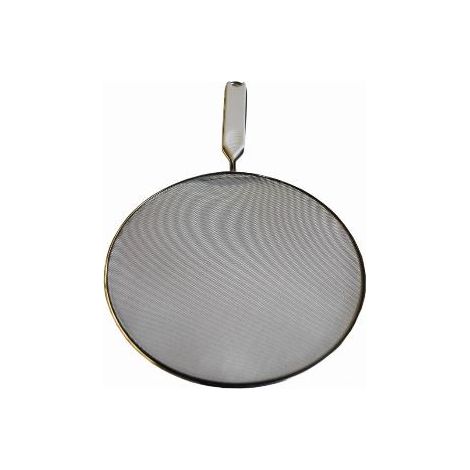 FPLUS tapa antisalpicaduras 29 cms , Una tapadera que evitará que nos salpique el aceite y otros líquidos.
Mando ergonómico fabricado en plástico.