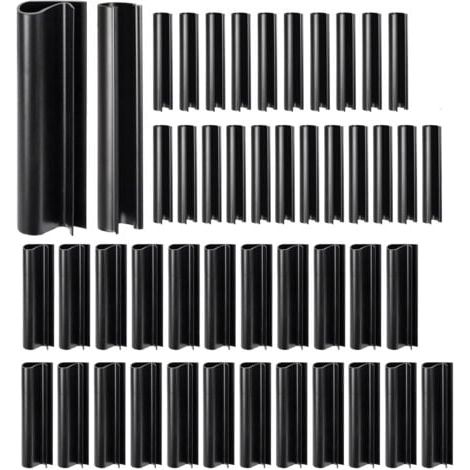 48 Pièces Clips de Fixation pour Couverture de Piscine Lot de Clips Antivents pour Hiver Accessoires de Protection pour Hors Sol et Cadres Métalliques (1/5)