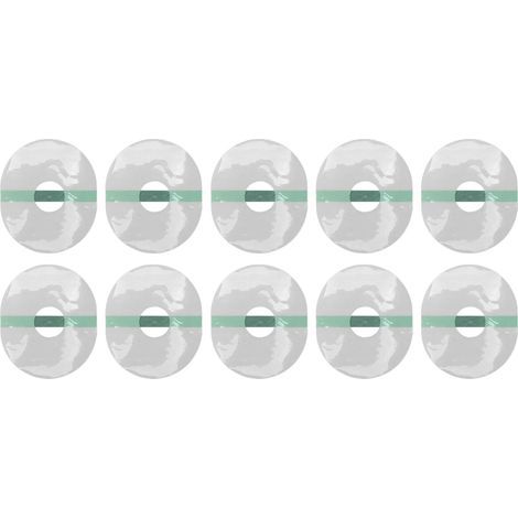 10 ovale, wasserfeste und atmungsaktive Klebeaufkleber für Sensoren, Schutzpflaster für Duschen und Spaziergänge (1/5)