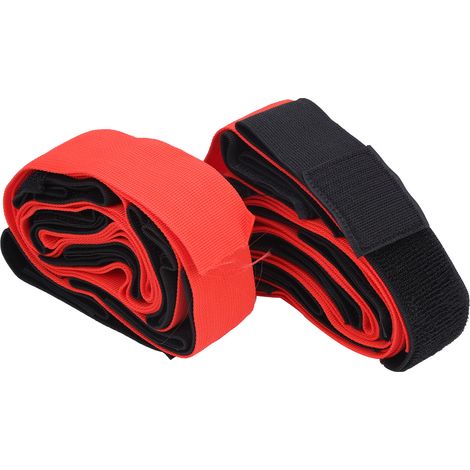 2 Bandes de Course à 6 Pattes, Jeu de Sangles en Nylon pour Courses en Équipe et Loisirs Sportifs en Extérieur (1/5)