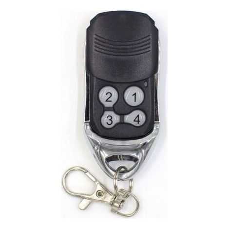 Pair Télécommande universelle sans fil 4 boutons pour porte de garage – Fréquence 433,42 MHz – Distance 50-100 m – Compatible avec récepteurs RTS (1/5)