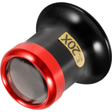 Verre Loupe à Bandeau pour Réparation 20x en Aluminium de Montres (1/5)